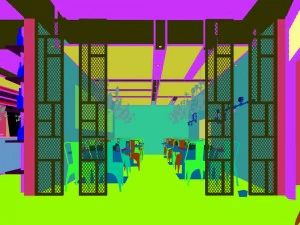 restaurant teahouse cafe drinks clubhouse 210 3D Model