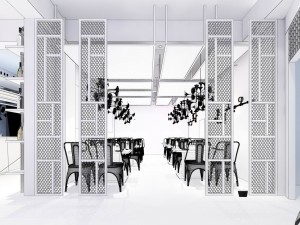 restaurant teahouse cafe drinks clubhouse 210 3D Модель