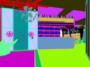 restaurant teahouse cafe drinks clubhouse 210 3D Model
