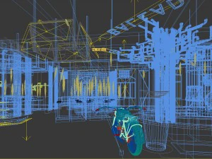 restaurant teahouse cafe drinks clubhouse 210 3D Model