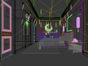 bedroom hotel suites designed a complete 01 3D Model