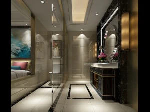 bedroom hotel suites designed a complete 03 3D Model