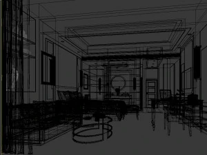 bedroom hotel suites designed a complete 03 3D Model