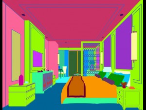 bedroom hotel suites designed a complete 04 Model 3D
