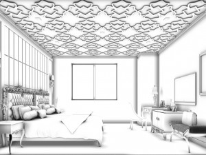bedroom hotel suites designed a complete 05 Modèle 3D