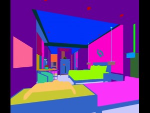 bedroom hotel suites designed a complete 07 Modèle 3D