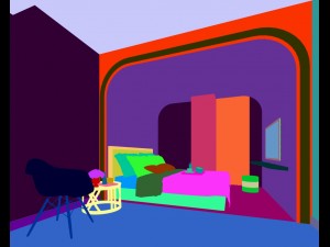 bedroom hotel suites designed a complete 08 Modèle 3D
