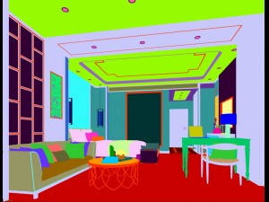 bedroom hotel suites designed a complete 14 3D मॉडल