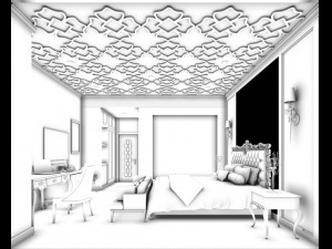 bedroom hotel suites designed a complete 15 Modelo 3D