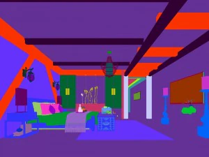 bedroom hotel suites designed a complete 16 3D Model