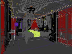 bedroom hotel suites designed a complete 19 Modelo 3D