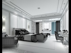bedroom hotel suites designed a complete 22 Modelo 3D