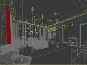 bedroom hotel suites designed a complete 27 3D Model