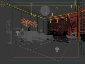 bedroom hotel suites designed a complete 29 3D Model