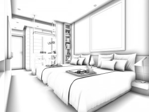 bedroom hotel suites designed a complete 30 Modèle 3D