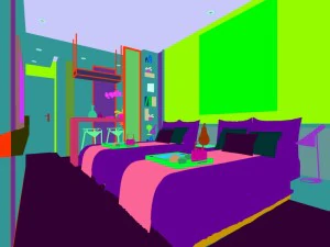 bedroom hotel suites designed a complete 30 3D Model
