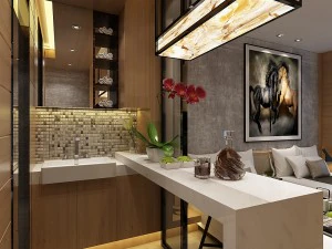 bedroom hotel suites designed a complete 30 3D Model