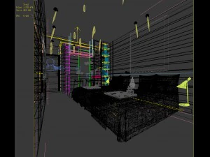 bedroom hotel suites designed a complete 30 3D Model