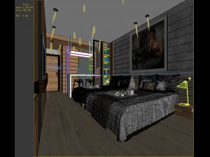 bedroom hotel suites designed a complete 30 Modèle 3D