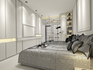 bedroom hotel suites designed a complete 30 Modèle 3D
