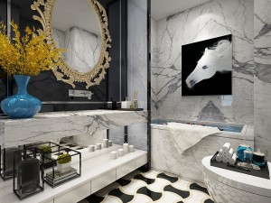 bedroom hotel suites designed a complete 31 3D 모델