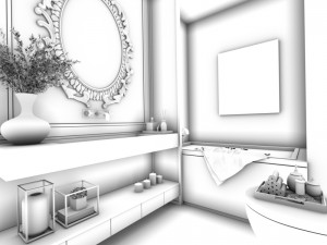 bedroom hotel suites designed a complete 31 3D 모델