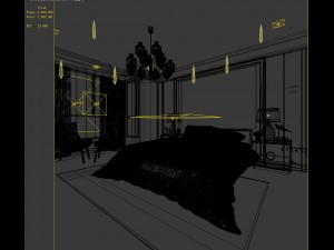 bedroom hotel suites designed a complete 31 3D 모델