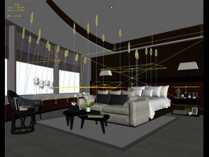 bedroom hotel suites designed a complete 32 3D 모델