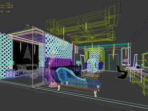 bedroom hotel suites designed a complete 33 3D Model