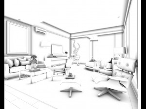 bedroom hotel suites designed a complete 34 Modelo 3D