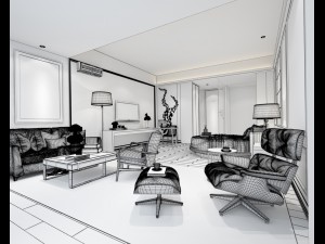 bedroom hotel suites designed a complete 34 Modelo 3D