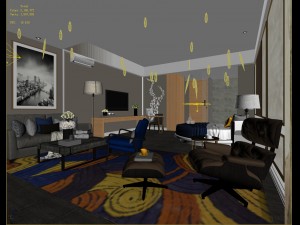 bedroom hotel suites designed a complete 34 Modelo 3D