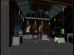 bedroom hotel suites designed a complete 36 3D Модель