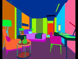 bedroom hotel suites designed a complete 40 3D Model