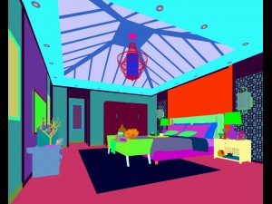 bedroom hotel suites designed a complete 42 3D-Modell