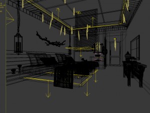 bedroom hotel suites designed a complete 44 3D Model