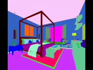 bedroom hotel suites designed a complete 45 3D Model