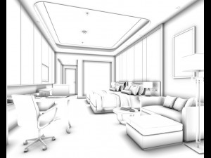 bedroom hotel suites designed a complete 51 Modelo 3D