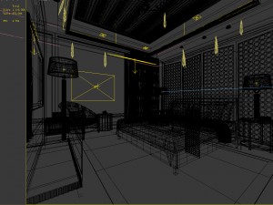 bedroom hotel suites designed a complete 54 3D Model