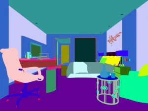 suites de hotel de un dormitorio dise&ntilde;adas en un total de 58 Modelo 3D