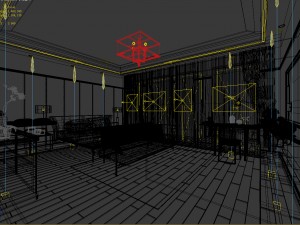 bedroom hotel suites designed a complete 59 3D Model