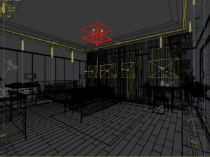 bedroom hotel suites designed a complete 59 3D Model