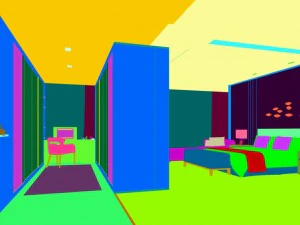 bedroom hotel suites designed a complete 60 3D Model
