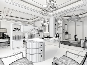 bedroom hotel suites designed a complete 62 3D 模型