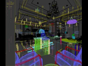 bedroom hotel suites designed a complete 62 3D Model