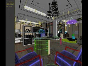 bedroom hotel suites designed a complete 62 3D Model