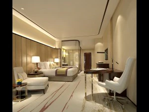 bedroom hotel suites designed a complete 63 3D Model