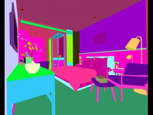 bedroom hotel suites designed a complete 66 3D Model