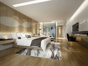bedroom hotel suites designed a complete 67 Modèle 3D