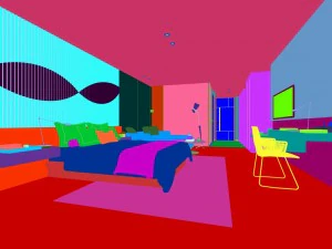 bedroom hotel suites designed a complete 67 3D Model